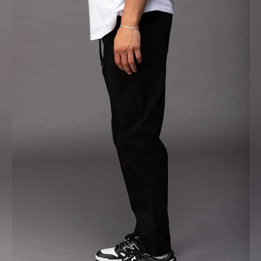 RSQ Bundle of (3) Black Brown & Gray Twill Jogger Pants Size Large